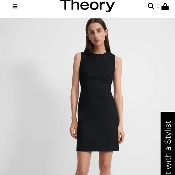 Theory | Dresses | Theory Classic Black Dress | Poshmark
